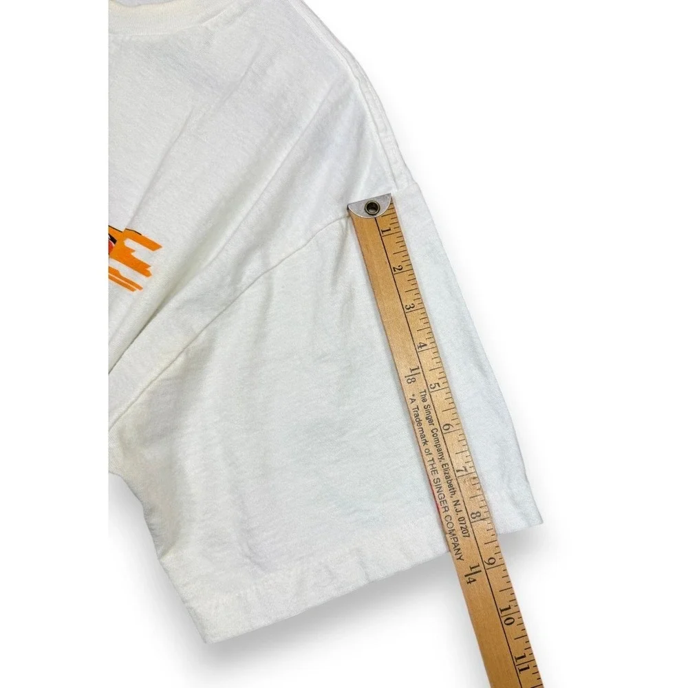 Brockum T-Shirt Mens XL White 1992 Toronto Film Festival Staff Vintage 90s